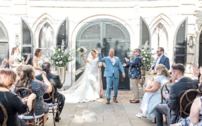 Classic White & Blue Wedding at William Aiken House