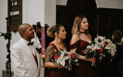 Winter wedding in Charleston